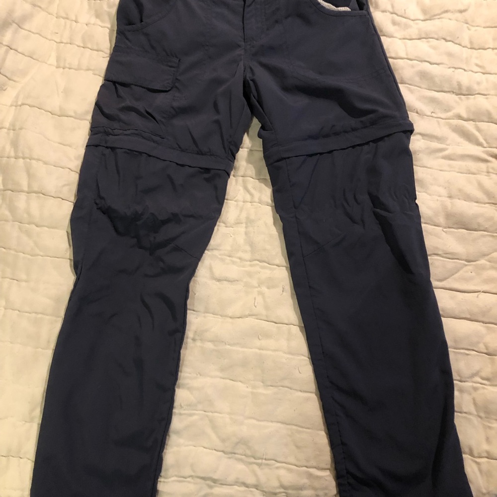 Columbia Sportswear kids small 7-8 convertible hiking pants. New without tags.